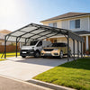 20'x20' Galvanized Steel Carport Canopy