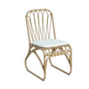 Outdoor Wicker Dining Chairs With Washable Cushions (Set of 2)