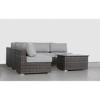 Stylish Entertainment Sectional Set, Outdoor Living