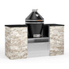 Transform Your Outdoor Space with the Signature Series 6PC Custom Outdoor Kitchen - Premium 304 Stainless Steel & Elegant Shaker Doors