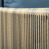 New Comming Outdoor Brown PE Wicker Sofa Set - 2 Pieces with Grey Cushions
