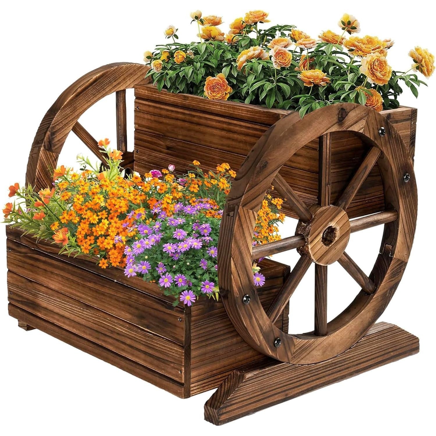 Garden Decorï¼ŒPlanter for Outdoor Plants - Outdoor Decor Planters for Flowers and Vegetables - Premium Stylish Patio, Balcony, Porch (XXL) (X)
