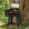 Oakford 875 Pro Pellet Gril with 824 SQ in Cooking Area, Cast Iron Grates, I-Site View Indicator, Heavy Duty Pellet Smoker Grill with Bluetooth Connectivity - 910-0512