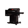 USSC Grills - The Cumberland Wood Pellet Grill and Smoker in Black with Searing Grate