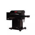 USSC Grills - The Cumberland Wood Pellet Grill and Smoker in Black with Searing Grate