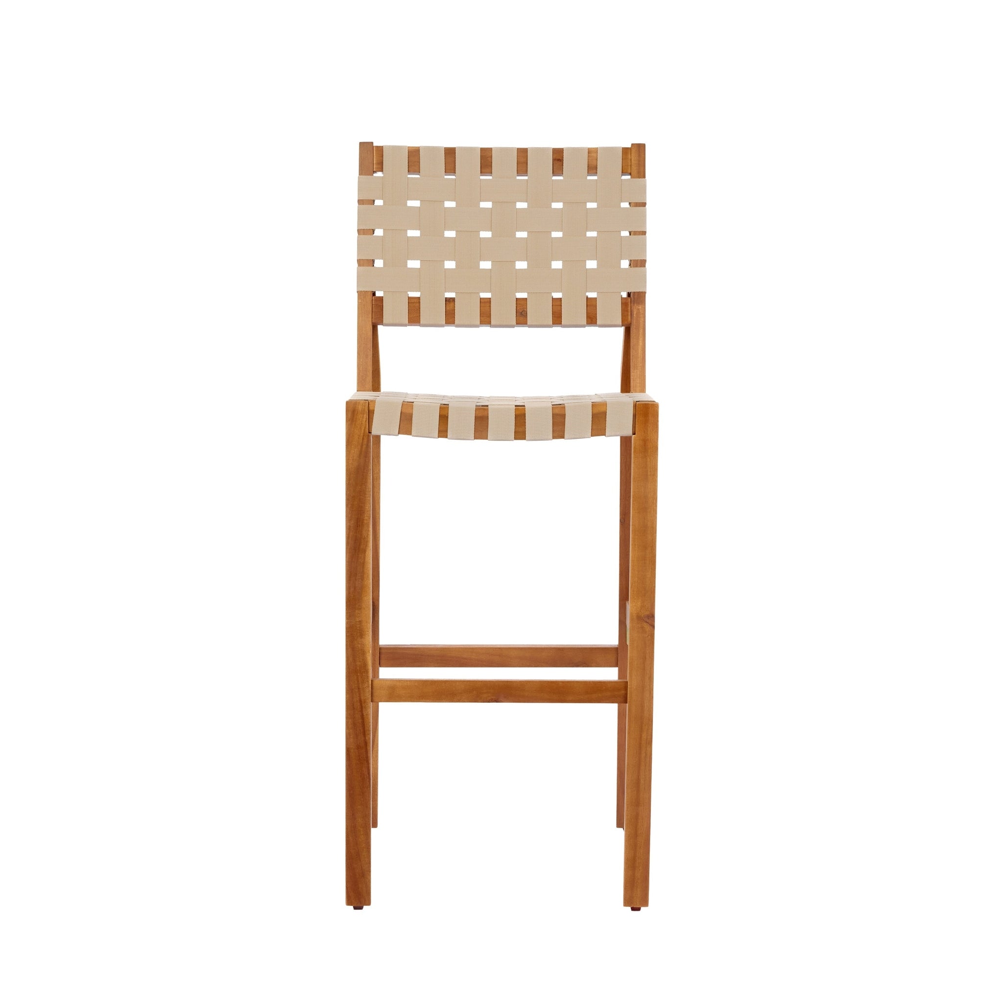 30.5 Inch Seat Height Outdoor Acacia Solid Wood Patio Furniture Set