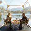 7 x 7 FT Pop Up Sports Tent Clear Bubble Tent All-Weather Waterproof Pod