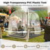 7 x 7 FT Pop Up Sports Tent Clear Bubble Tent All-Weather Waterproof Pod