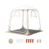 7 x 7 FT Pop Up Sports Tent Clear Bubble Tent All-Weather Waterproof Pod
