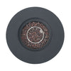 Modern Lightweight Concrete Outdoor Circular Fire Pit 50,000 BTU