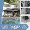 14' x 20' Hardtop Gazebo Outdoor Metal Gazebo Canopy