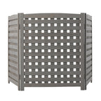 3 Panel Outdoor Air Conditioner Fence Screen