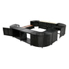 Quadrilateral Spa Surround Rattan Sectional Sofa