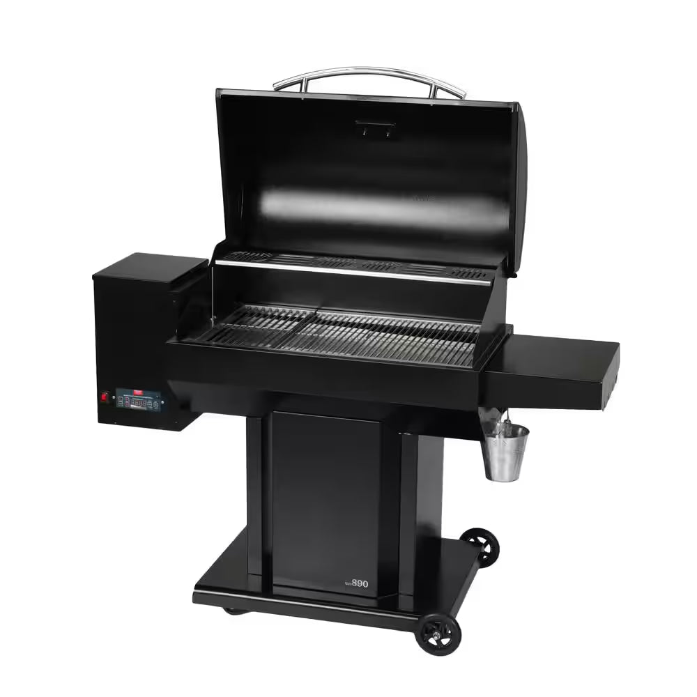 USSC Grills - The Irondale USG890 Wood Pellet Grill and Smoker in Black