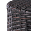 Kingstown Round Wicker Barrel Side Table