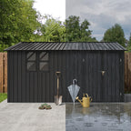 12 x 10 ft Metal Garden Shed