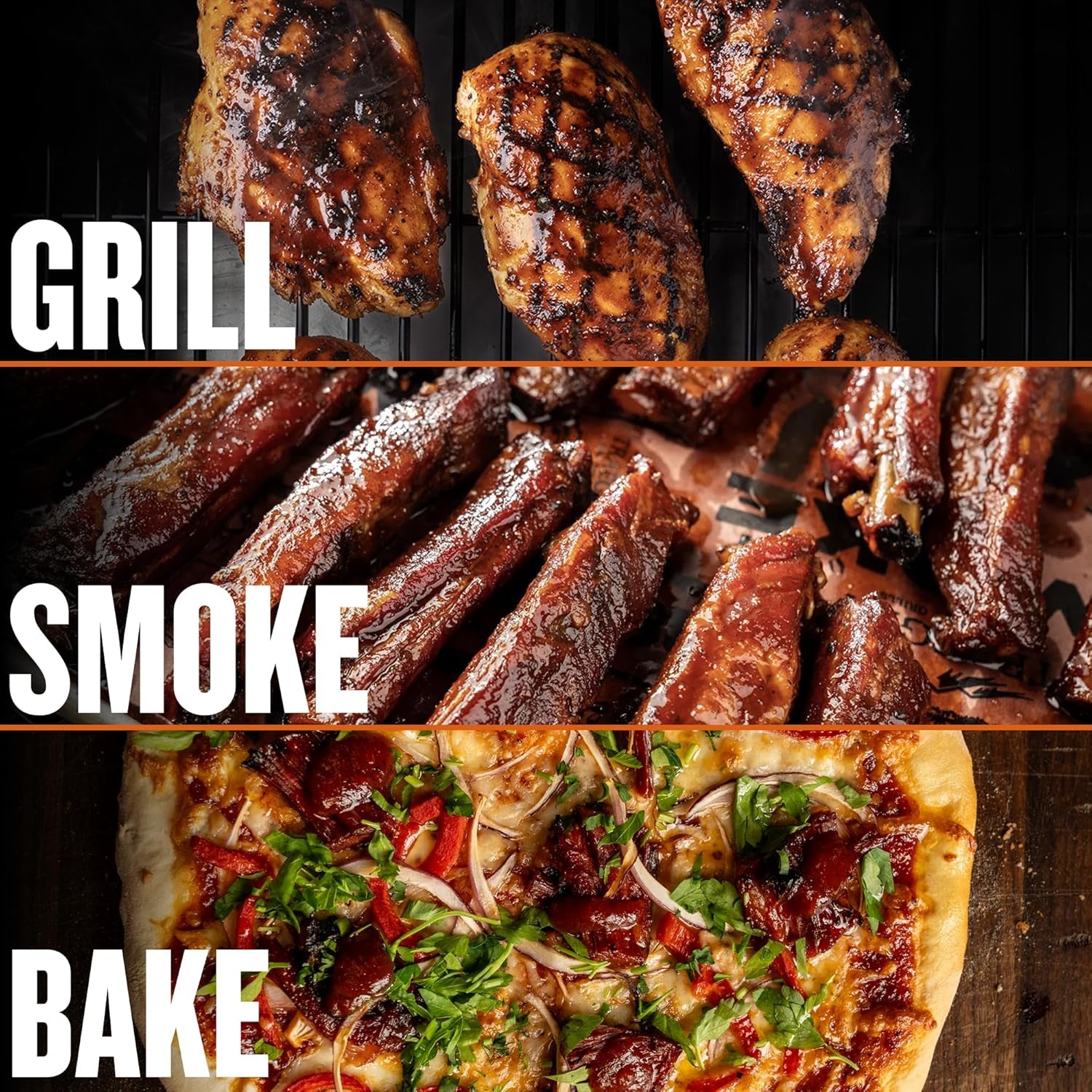 Traeger Grills Woodridge Electric Wood Pellet Grill and Smoker, Wi-Fi Temperature Control up to 500 Degrees, 860 Sq. In. Cooking Capacity, 6-In-1 for Outdoor Grilling, Smoking, BBQ, Black, TFB86MLH