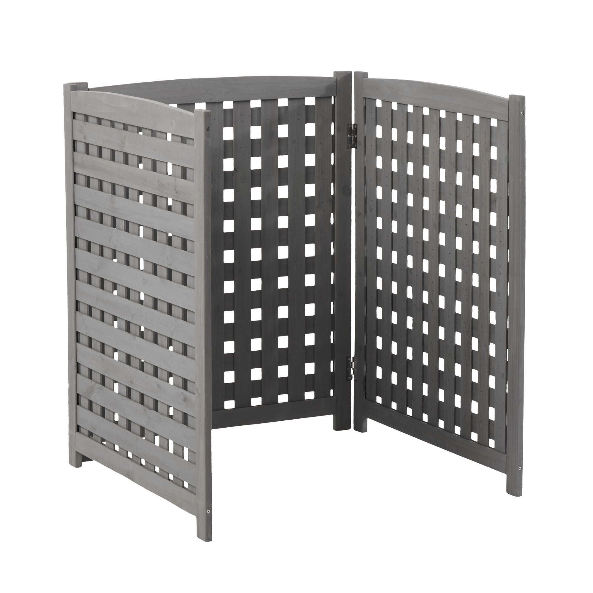3 Panel Outdoor Air Conditioner Fence Screen