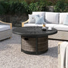Cassara Resort - Propane Outdoor Fire Table - Brown