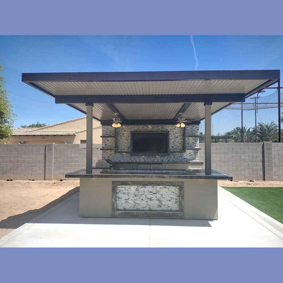 Montego Outdoor Kitchen BBQ Island - Stylish Built-In Grill Island for Patios