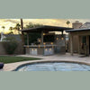 Bermuda Kitchen BBQ Island with Built-In TV, Fire Pit & Bar