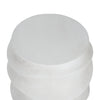 Antique-Style Magnesium Oxide Outdoor Side Table