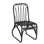 Outdoor Wicker Dining Chairs With Washable Cushions (Set of 2)
