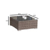 Stylish Entertainment Sectional Set, Outdoor Living