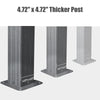 12' x 14' Hardtop Aluminum Outdoor Gazebo