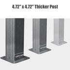 12' x 14' Hardtop Aluminum Outdoor Gazebo