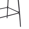 Ladd Outdoor Metal Wicker Barstool Set of 2