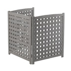3 Panel Outdoor Air Conditioner Fence Screen