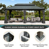 12' x 20' Hardtop Gazebo with Double Roof Canopy