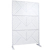 Freestanding Outdoor & Indoor Freestanding Metal Privacy Screen