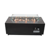 Outdoor Fire Pit Table With Lid, Fuel Versatility
