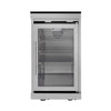 Astoria 94-Inch 6-Burner 85K BTU Outdoor Kitchen Grill Island With Wine Cooler, Rotisserie, Cabinets, And Granite Countertops