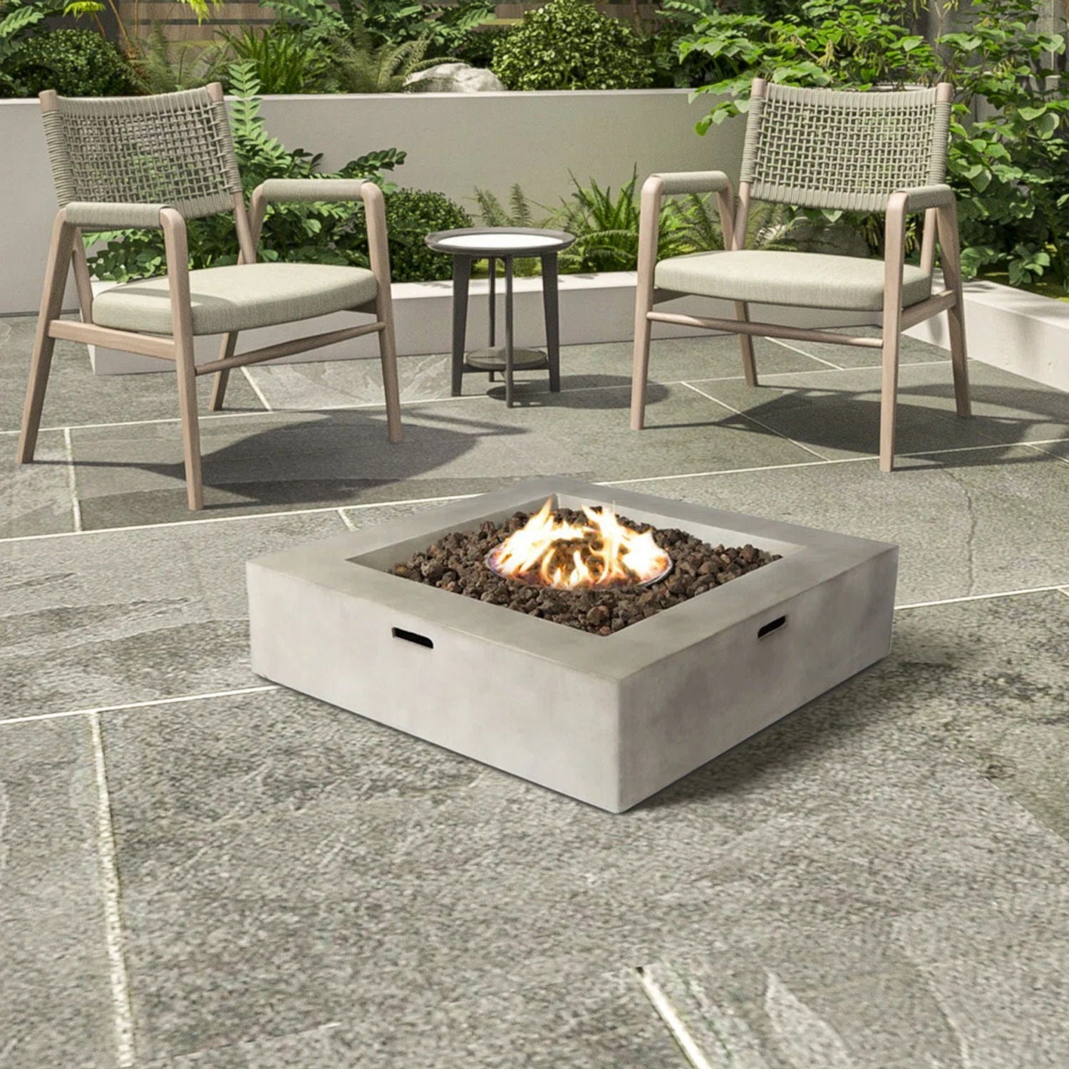 Streamlined Outdoor Fire Pit