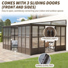 12x16FT All Season Sunroom Gazebo
