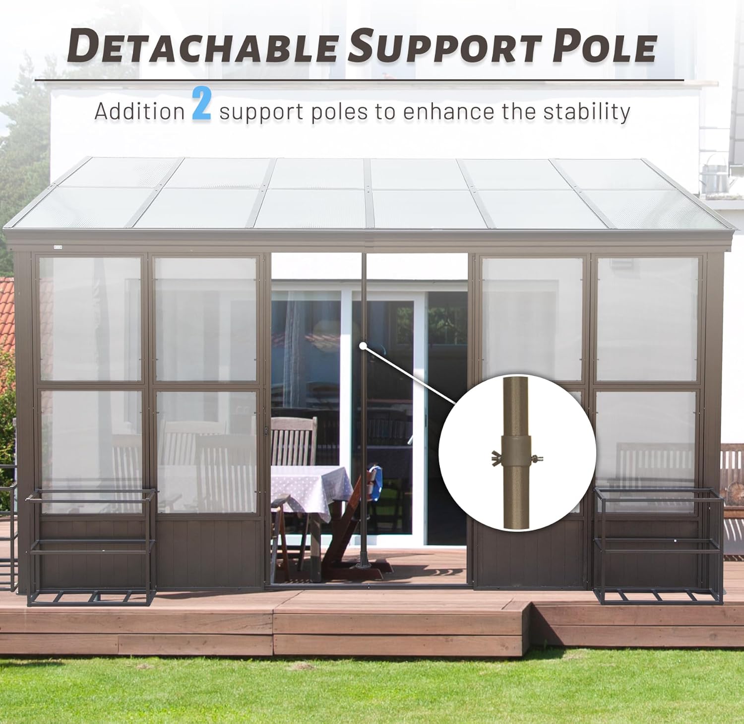 10x12FT All Season Sunroom
