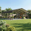 20'x20' Galvanized Steel Carport Canopy