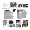 BBQ Island Outdoor Kitchen Kits, 4-Burner 72000 BTU Stainless Steel Modular 98 Inch Natural Gas