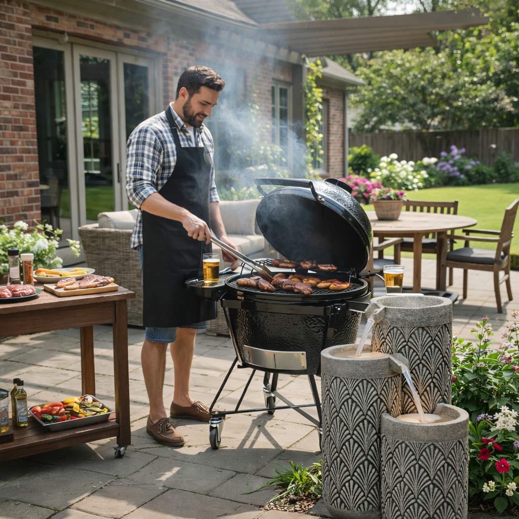 Oval XL 400 All-In-One Kamado Charcoal Grill