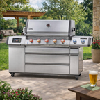 Elite Gas Grill with Smart Technology & Electric Smoker Box