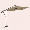 10 ft Cantilever Patio Umbrella with Crank