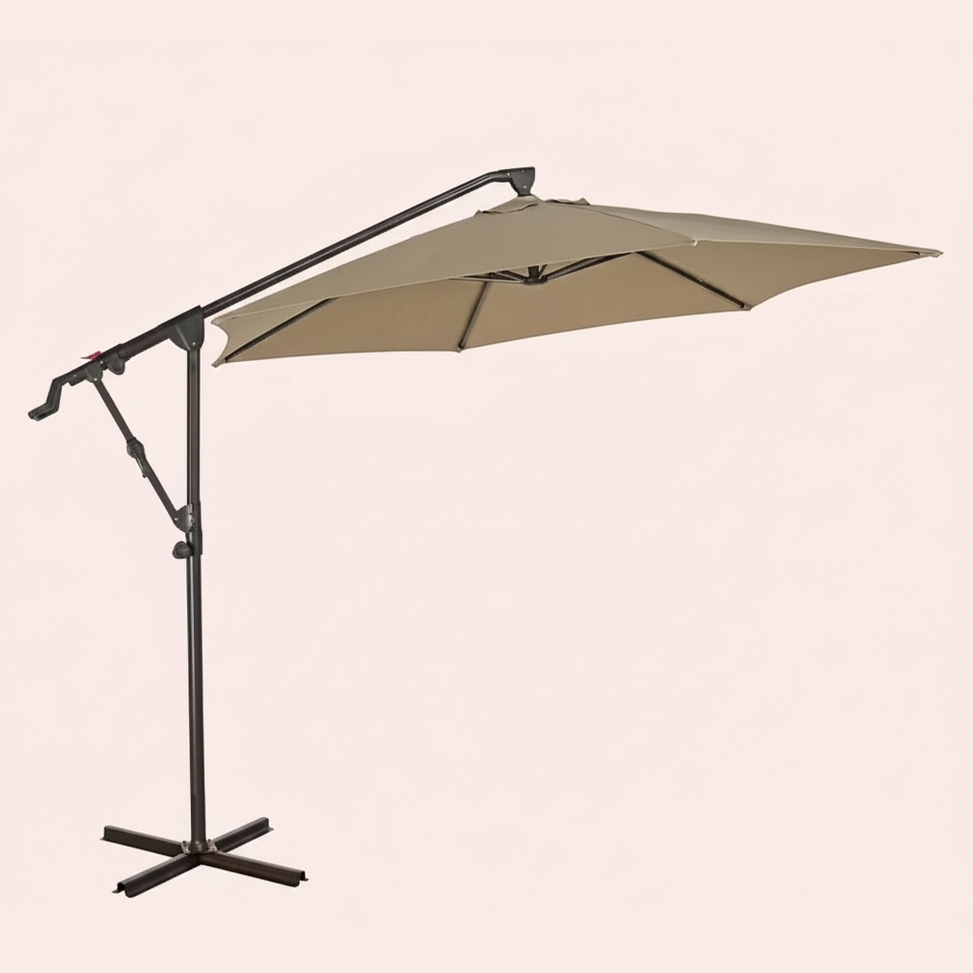 10 ft Cantilever Patio Umbrella with Crank
