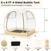 Instant Pop-up Sports Tent with Carrying Bag and Floor Mat in 2 sizes