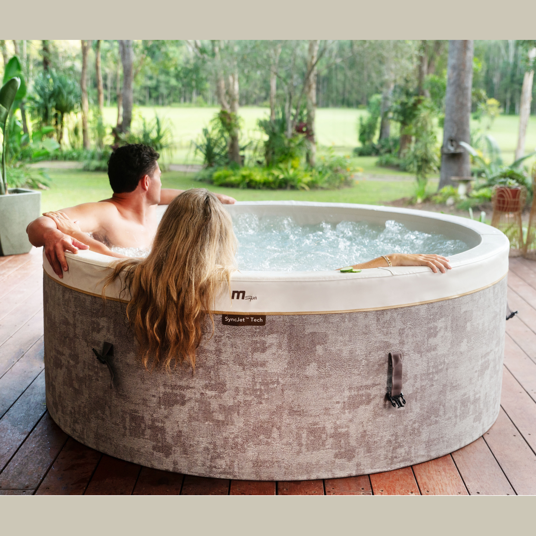 | COCOON | Verto Series | Textile-inspired Design | Rigid Hot Tub & Spa | Upto 6 Person
