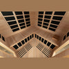 Blisspod, Vienna, Corner Spacious Far Infrared Sauna Canadian Hemlock Ultra Low EMF, 12 Heaters, 4-5 Persons