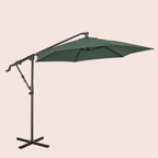 10 ft Cantilever Patio Umbrella with Crank