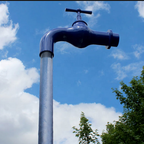 Outdoor Waterfall Magic Faucet Fountain